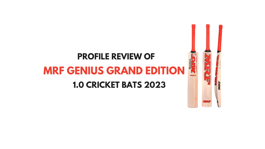 MRF Genius Grand Edition 1.0 Cricket Bat 2023 - Complete Bat Review for 2023