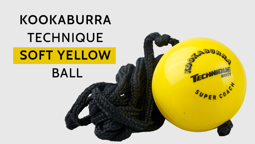 Kookaburra Technique Soft Yellow Ball