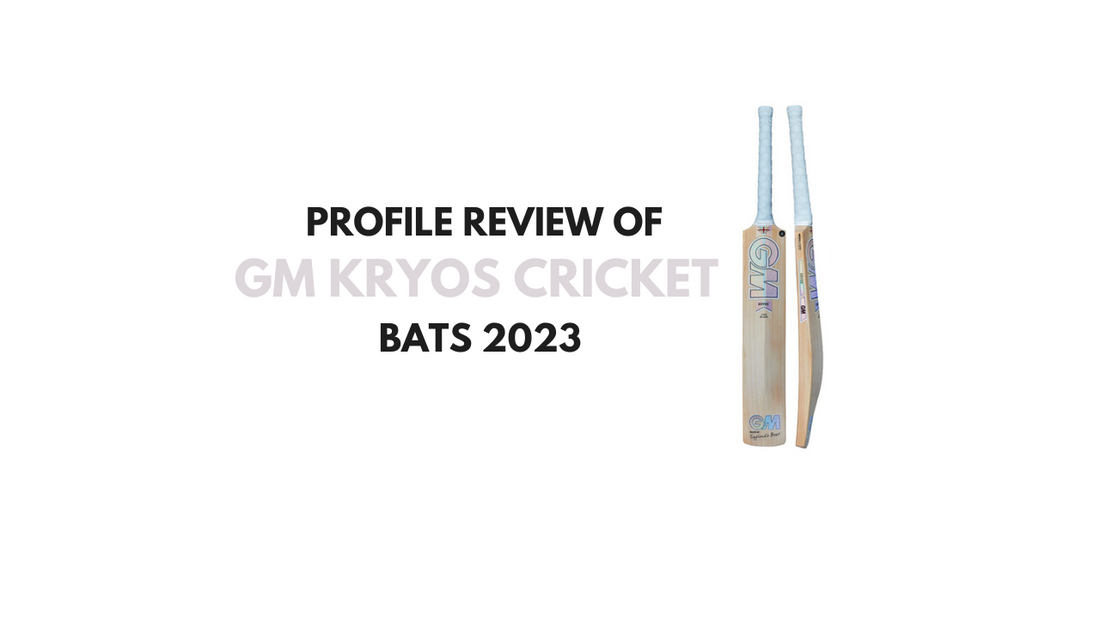 GM Kryos Cricket Bat 2023 - Complete Bat Review by Cricket Store Online