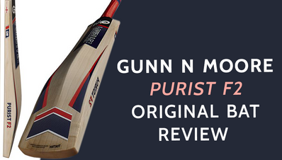 Gunn n Moore Purist F2 Original Bat Review