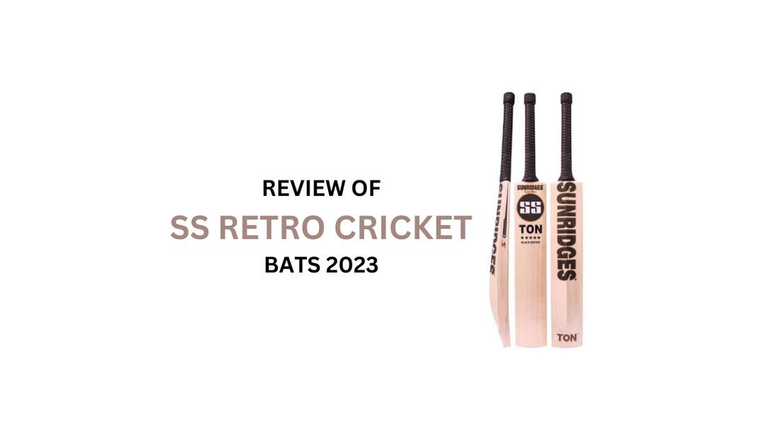 SS Retro Cricket Bat