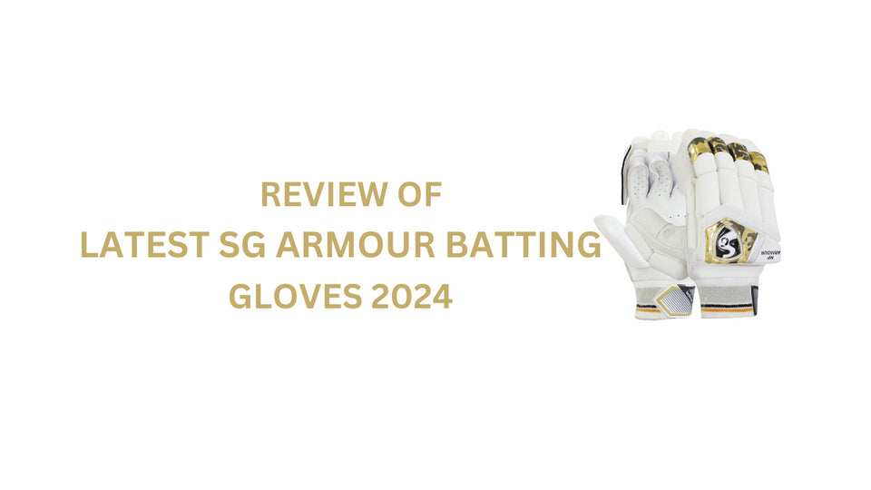 Unveiling SG's Innovation: Armoured Cricket Titan Batting Gloves