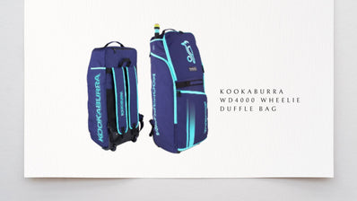 Kookaburra WD4000 Wheelie Duffle: Your All-Rounder Cricket Companion