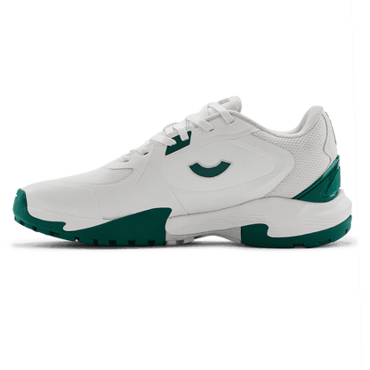 TenXU All Rounder Rubber Cricket Shoes - 2026 (White/Green)