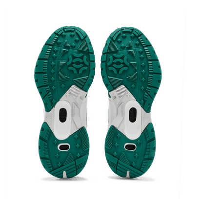 TenXU All Rounder Rubber Cricket Shoes - 2026 (White/Green)