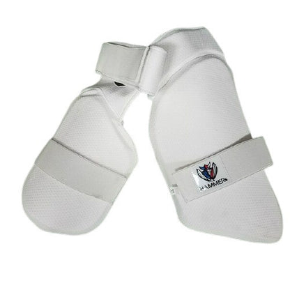 Hammer Combo Thigh Guard Junior (White)