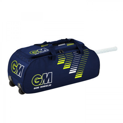 GM 606 WHEELIE CRICKET KIT BAG (NAVY)