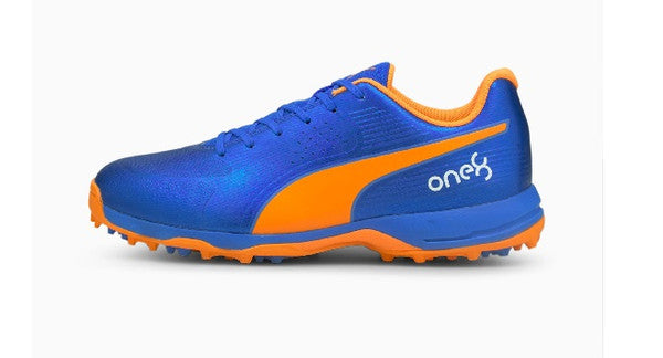 PUMA One8  19 Virat Kohli Cricket Shoes Blue-Orange