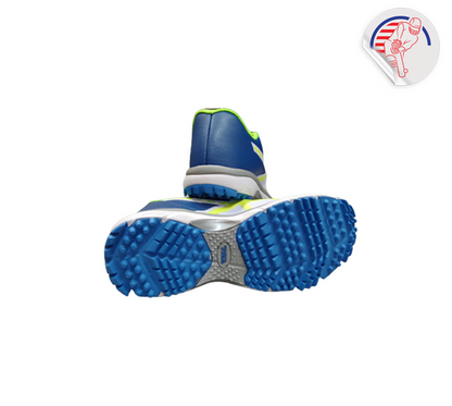 TYKA CHAMP Junior (White & Blue) Cricket Shoes -