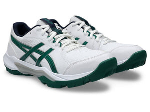 Asics Gel-Peake 3 (White/ Jasper Green) Cricket Shoes