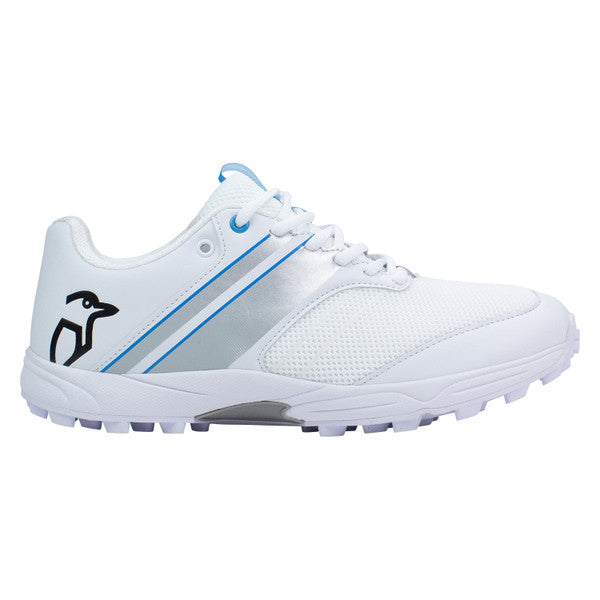 Kookaburra KC 3.0 Rubber Shoes - White/Silver