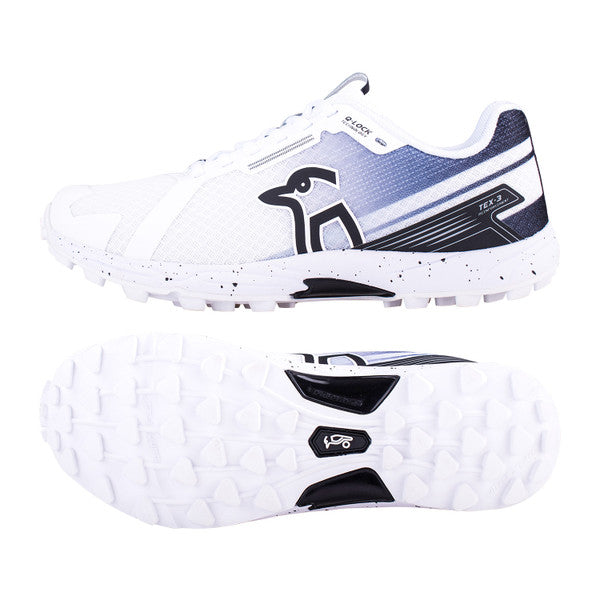 Kookaburra KC 2.0 Rubber Shoes - White/Black 2024