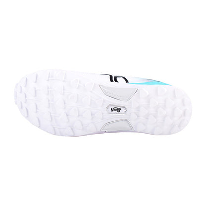 Kookaburra KC 3.0 Rubber Shoes - White/Aqua 2024