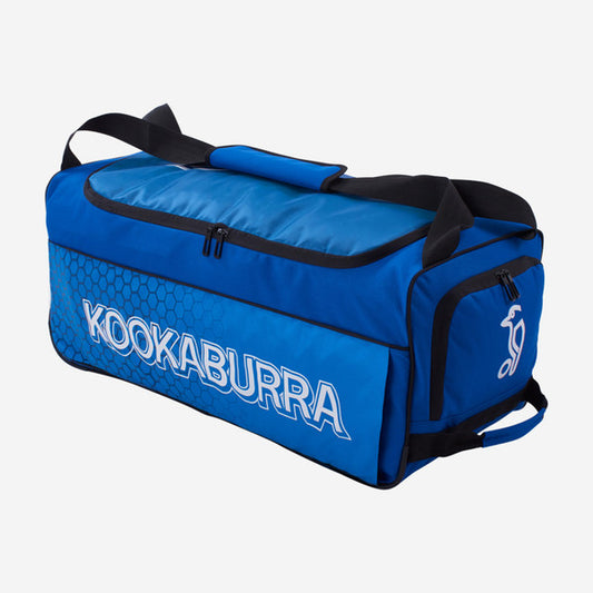 Kookaburra 5.0 Wheelie Bag -  Navy/Cyan 2021
