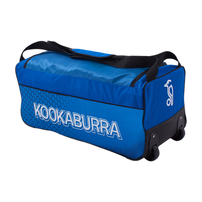 Kookaburra 5.0 Wheelie Cricket Kit Bag - 2020 Blue/Cyan