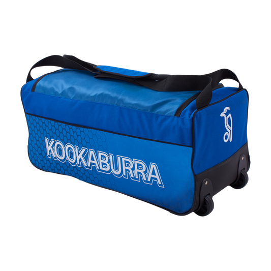 Kookaburra 5.0 Wheelie Cricket Kit Bag - 2020 Blue/Cyan