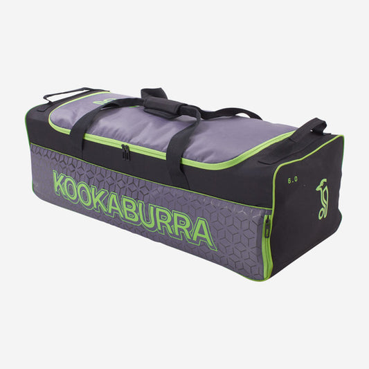 Kookaburra 6.0 Holdall Bag - Black/Lime 2021