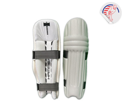 Hammer Junior Moulded Batting Pad - 2024 (White)