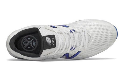 New Balance CK 10 BL4 Cricket Shoes (White/Blue) -