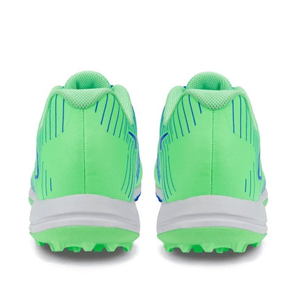 Puma 22 FH Rubber Cricket Shoes (BLUEMEZING ELEKTRO GREEN WHITE)