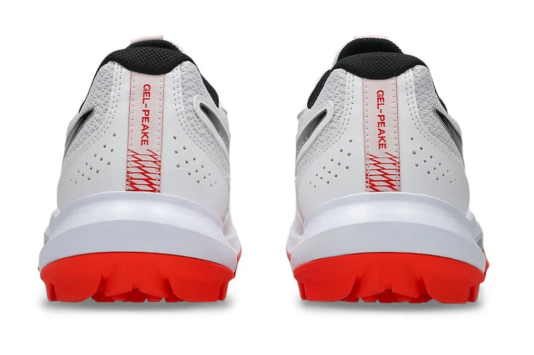Asics Gel Peake 3 Cricket Shoes - (Red/White/Black)