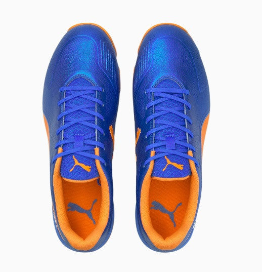 PUMA One8  19 Virat Kohli Cricket Shoes Blue-Orange