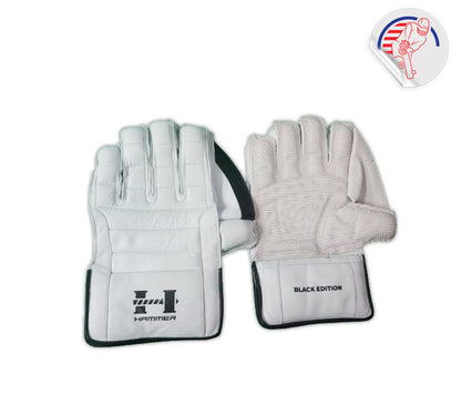 Hammer Black Edition Wicket Keeping Gloves