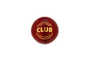 SG Club Cricket Ball - RED - Senior Size (Pack of 1)