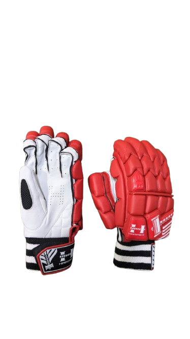 Hammer Black Edition Batting Gloves - Red