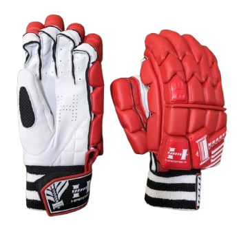 Hammer Black Edition Batting Gloves - Red