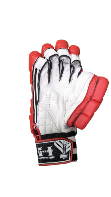 Hammer Black Edition Batting Gloves - Red