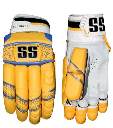 SS IPL Batting Gloves - CSK (Yellow)