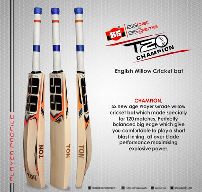 SS T20 Champion Cricket Bat image 1