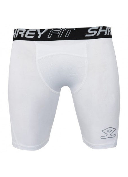 Shrey Intense Compression Shorts -White