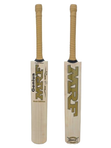 MRF Genius Gold Cricket Bat 2025