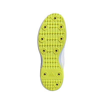 Adidas Adipower Vector MID White Yellow Cricket Shoes
