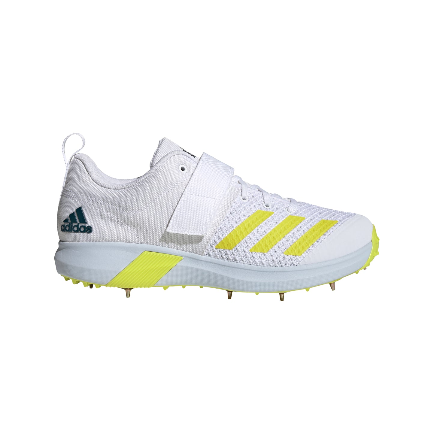 Adidas Adipower Vector White Yellow Cricket Shoes . Adidas Adipower Vector White Yellow Cricket Shoes .