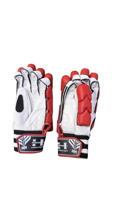 Hammer HEL-156 Batting Gloves - Red