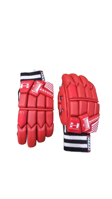 Hammer HEL-156 Batting Gloves - Red