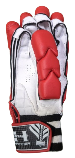 Hammer HEL-156 Batting Gloves - Red