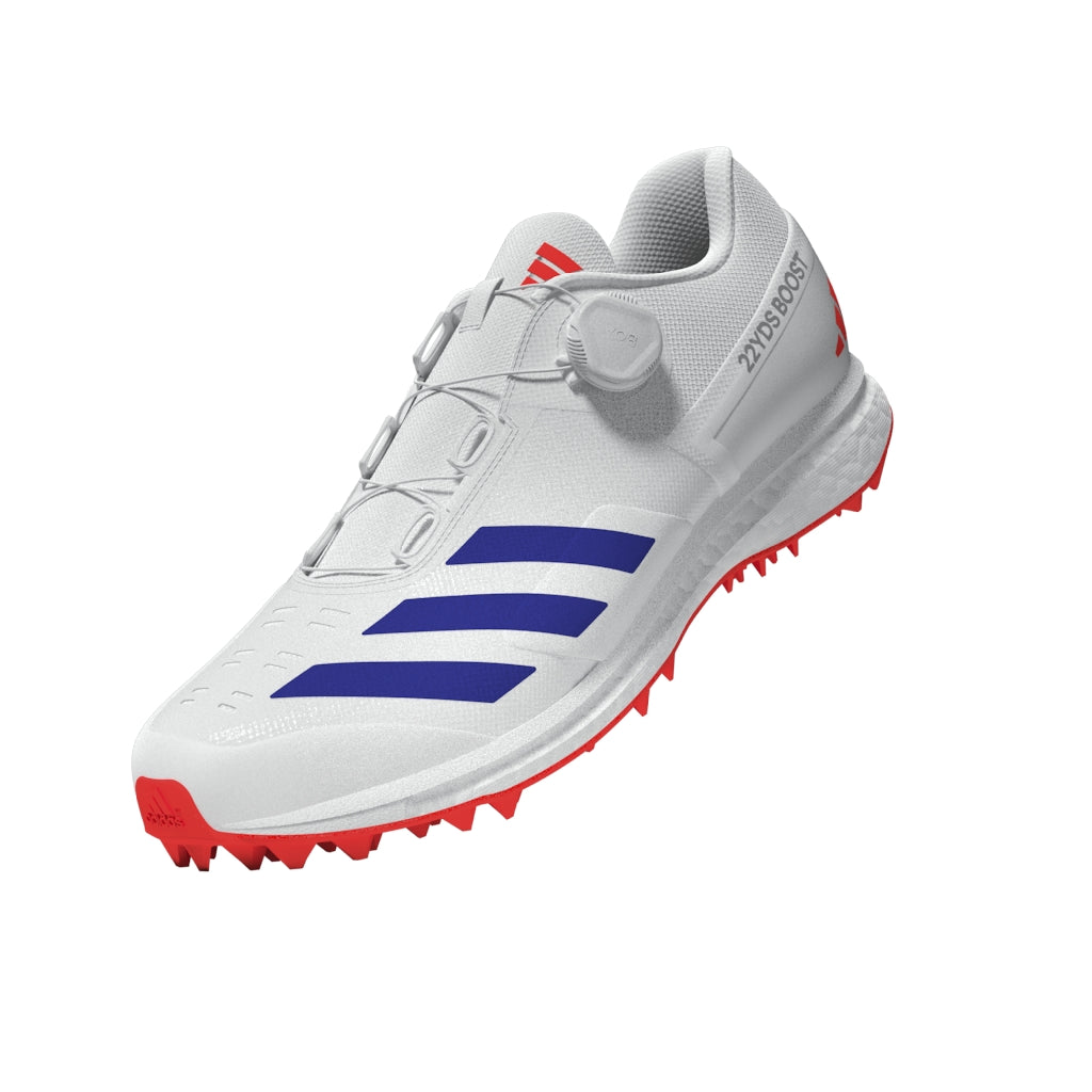 adidas Adizero Boost SL22 Cricket Spikes - White - Size US 13.5 adidas Adizero Boost SL22 Cricket Spikes - White - Size US 13.5