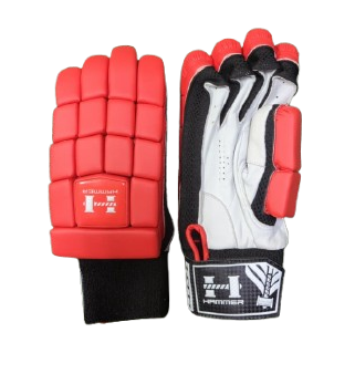 Hammer Junior Batting Gloves - Red
