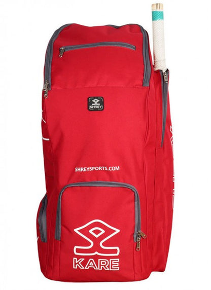 Shrey Kare Duffle Bag - RED