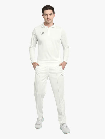 Shrey Cricket Match 2.0 Shirt L/S (Off White)