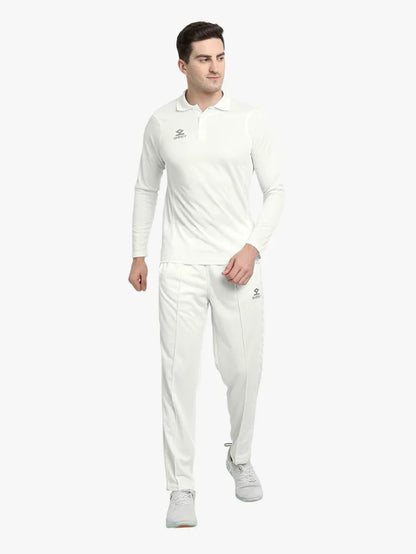 Shrey Cricket Match 2.0 Shirt L/S (Off White)