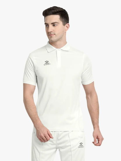 Shrey Cricket Match 2.0 Shirt S/S (Off White)
