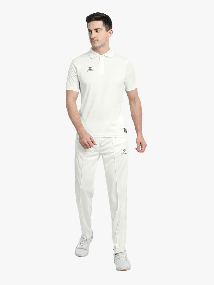 Shrey Cricket Match 2.0 Shirt S/S (Off White)