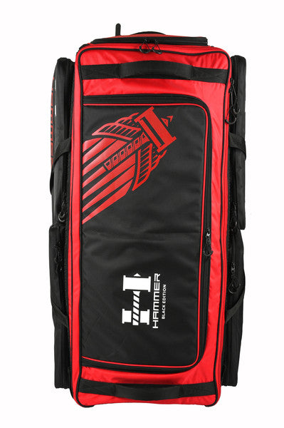 Hammer Black Edition Trolley Wheelie Cricket kit Bag