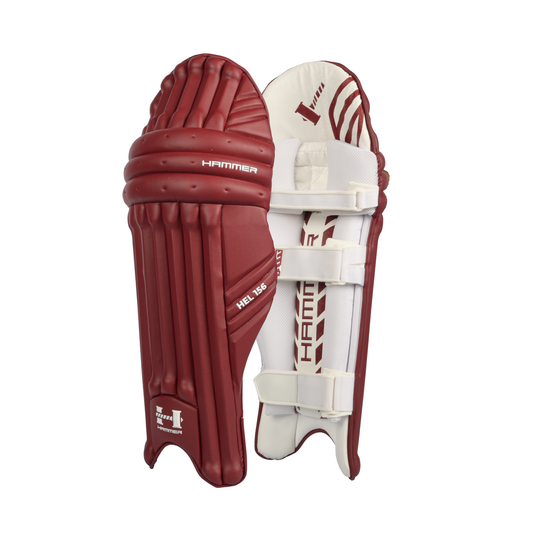 Hammer HEL 156 Batting Pad - 2025 (Maroon)