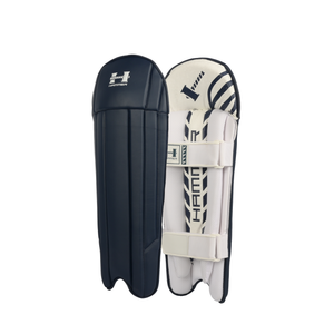 Hammer Black Edition Wicket Keeping Pads - Navy